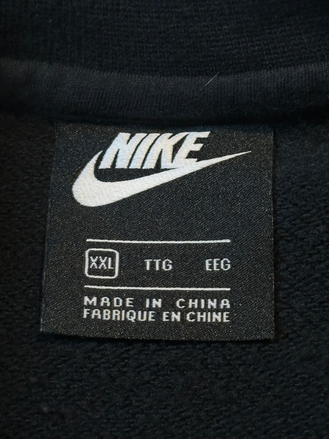 나이키 NIKE 더블 스우시 맨투맨 블랙 상품이미지4