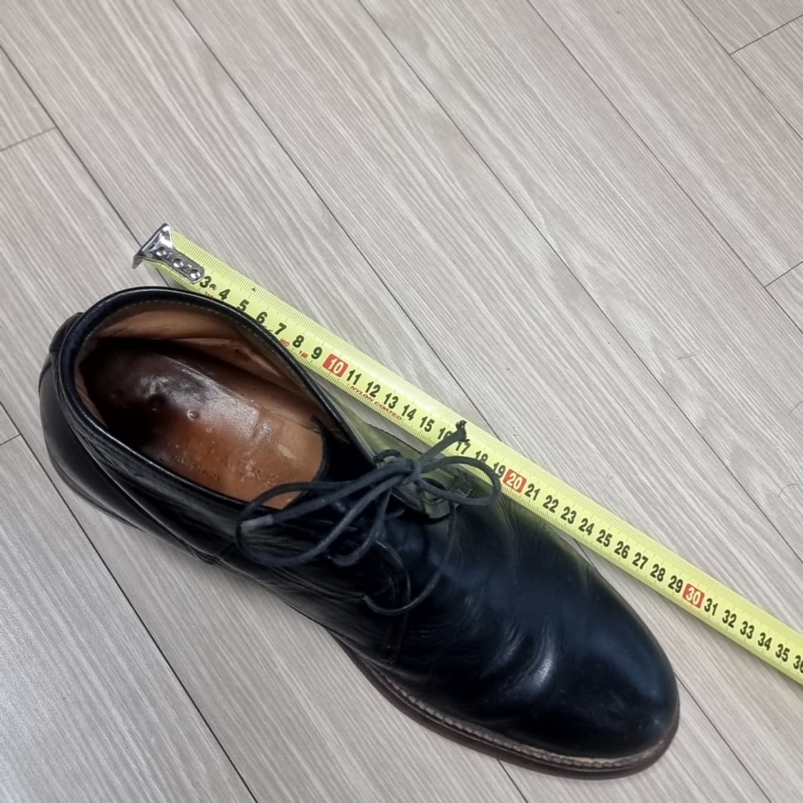 폴로 랄프로렌 블랙 가죽 남성 추카부츠(10d) 상품이미지9