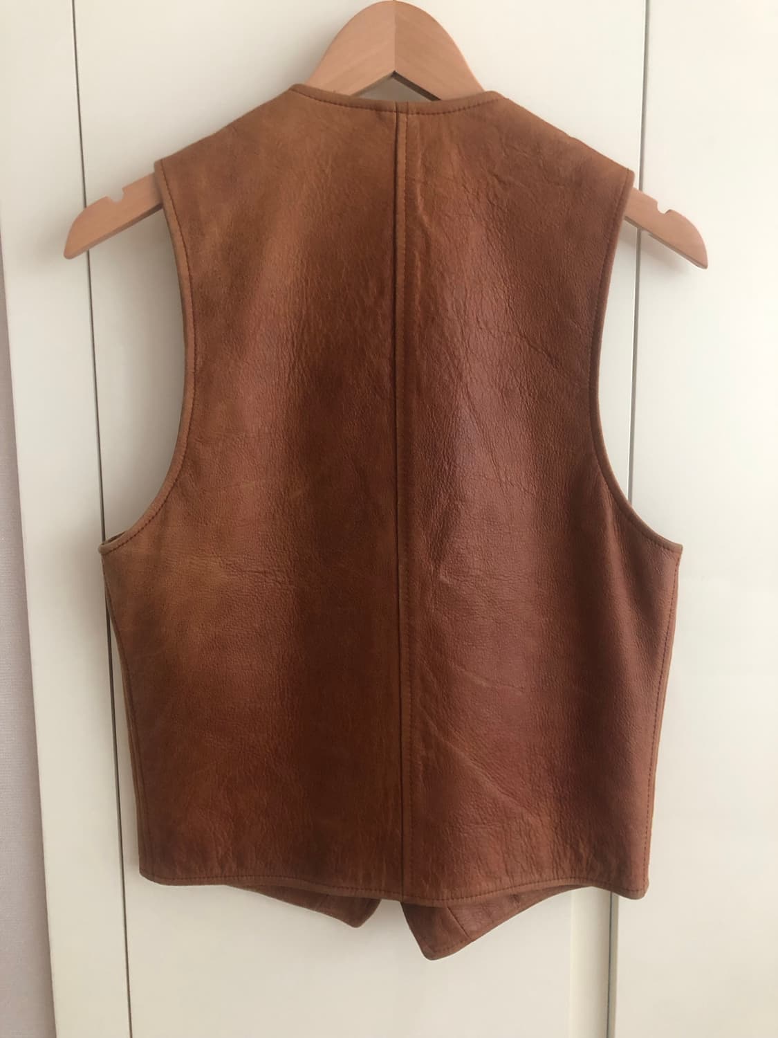 돌체앤가바나 빈티지 멀티포켓 양가죽 베스트 자켓 상품이미지3