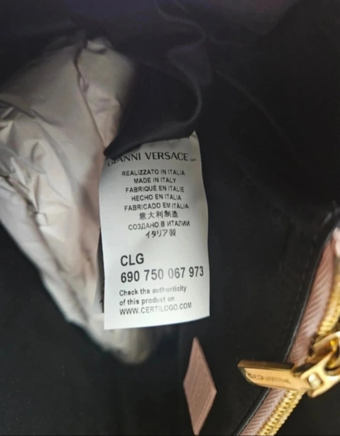 베르사체 핑크 핸드백 (새상품)
 상품이미지8