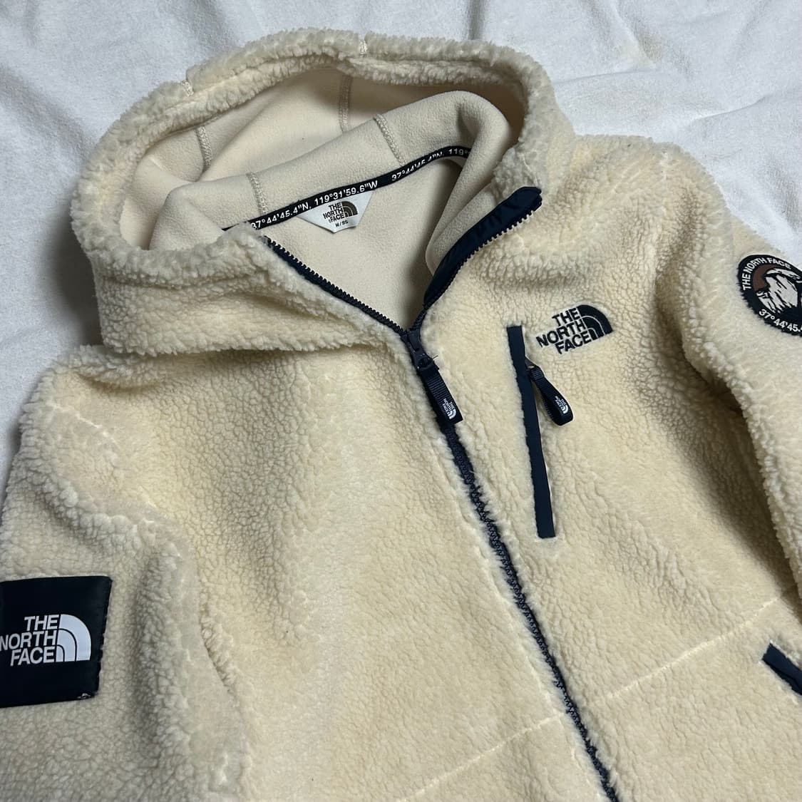 노스페이스 공용 후드 플리스자켓 상품이미지3