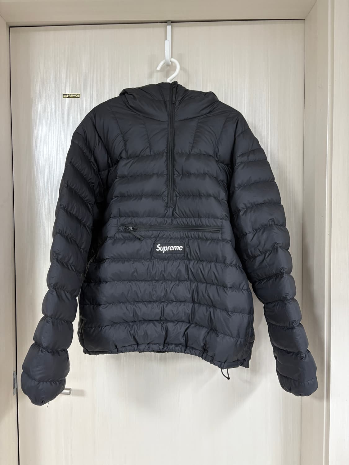 [M] 슈프림 마이크로 다운 하프 집 후드 풀오버 상품이미지2