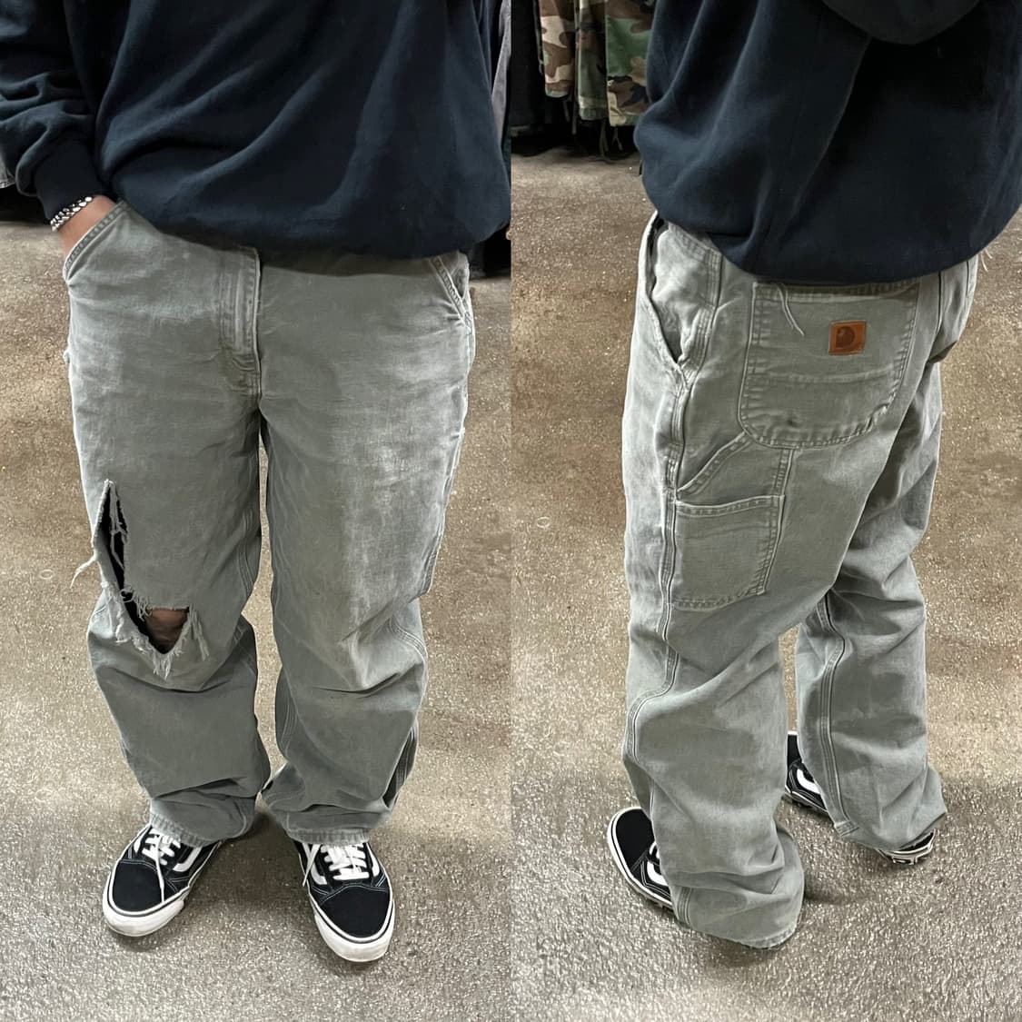 Carhartt 데미지 카펜터 팬츠 (31“) 상품이미지7
