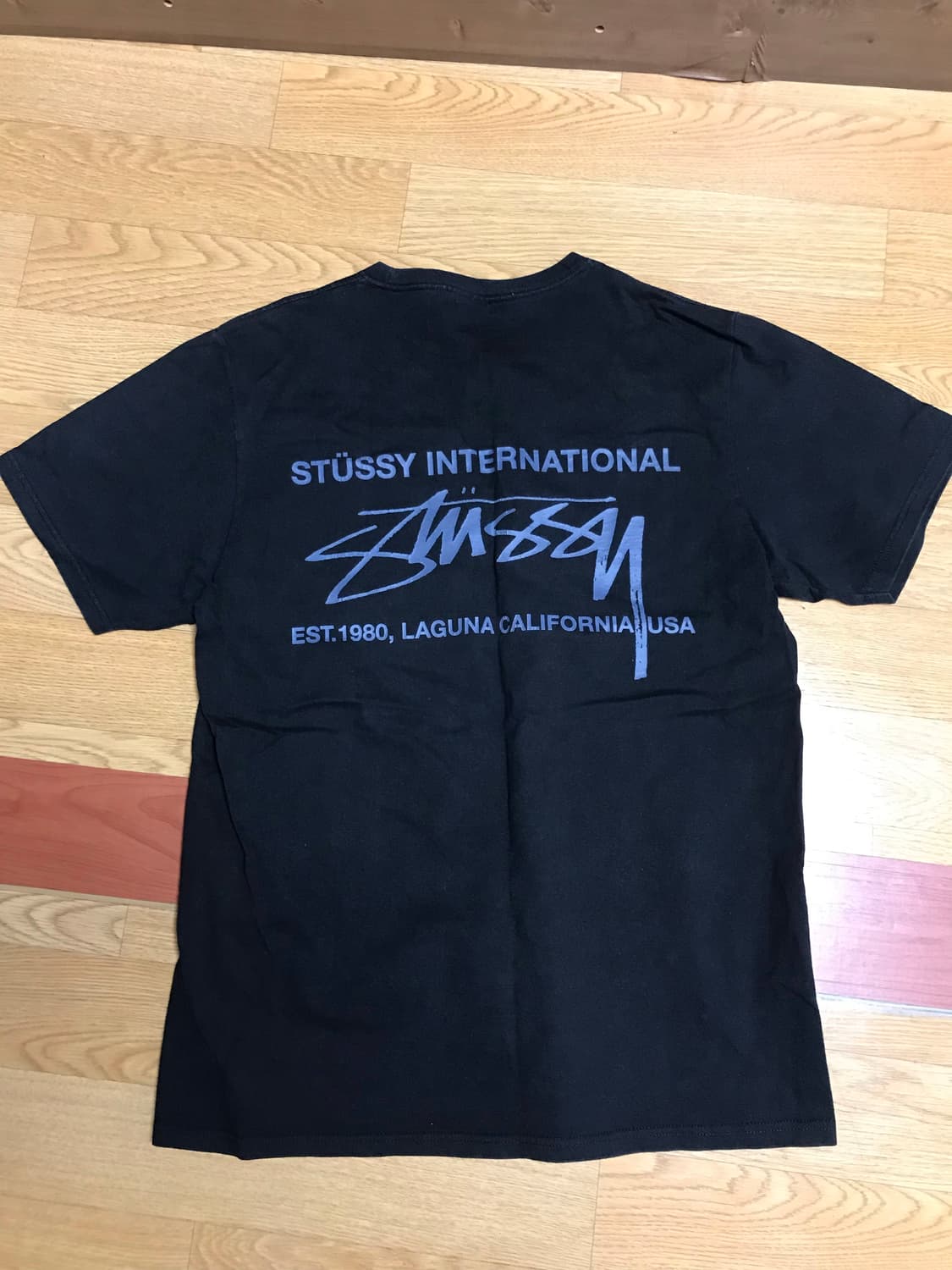 스투시 반팔 블랙 M 상품이미지2