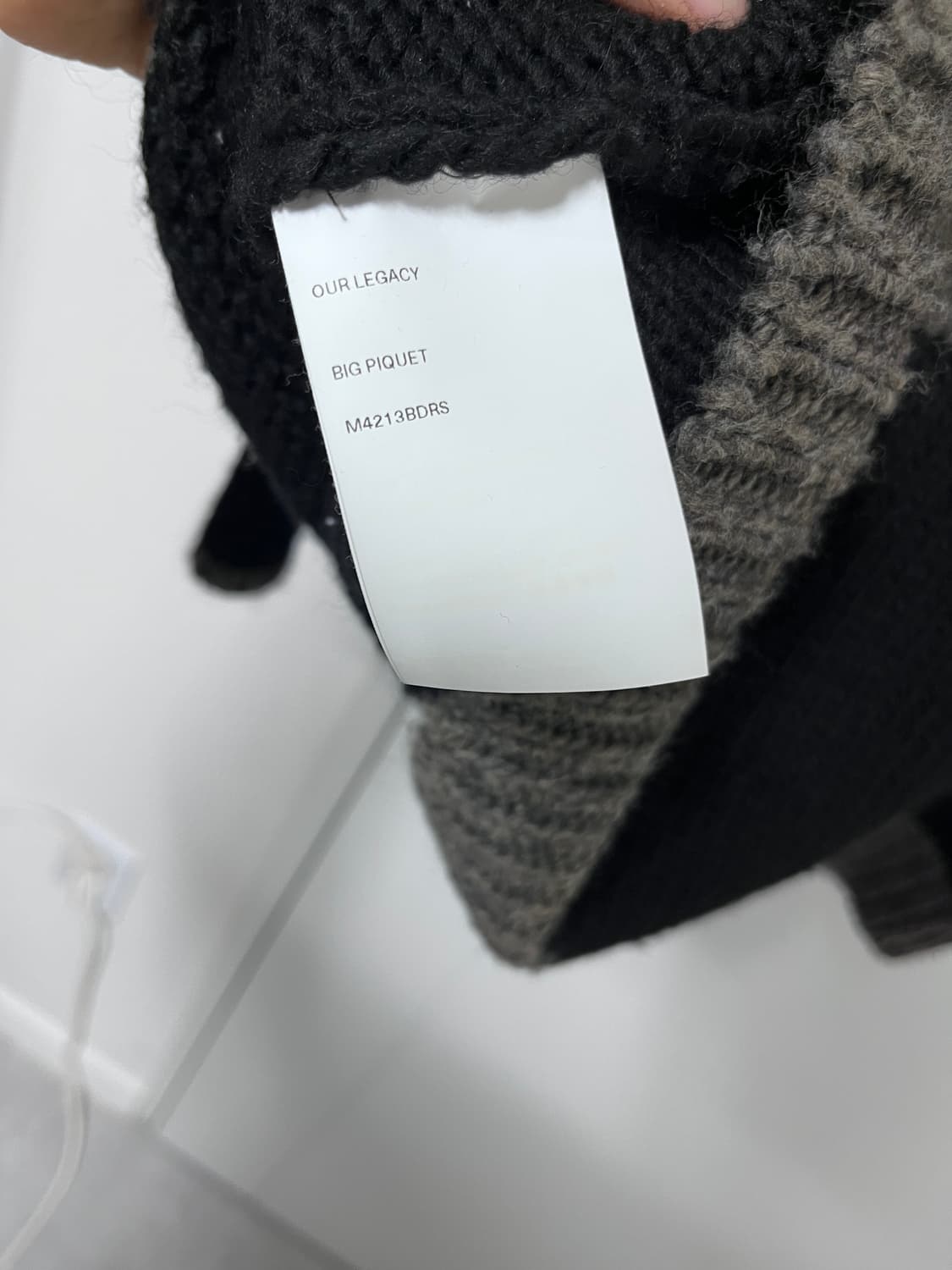 아워레가시 빅피케 스트라이프 럭비니트 싸게 팝니다! 상품이미지4