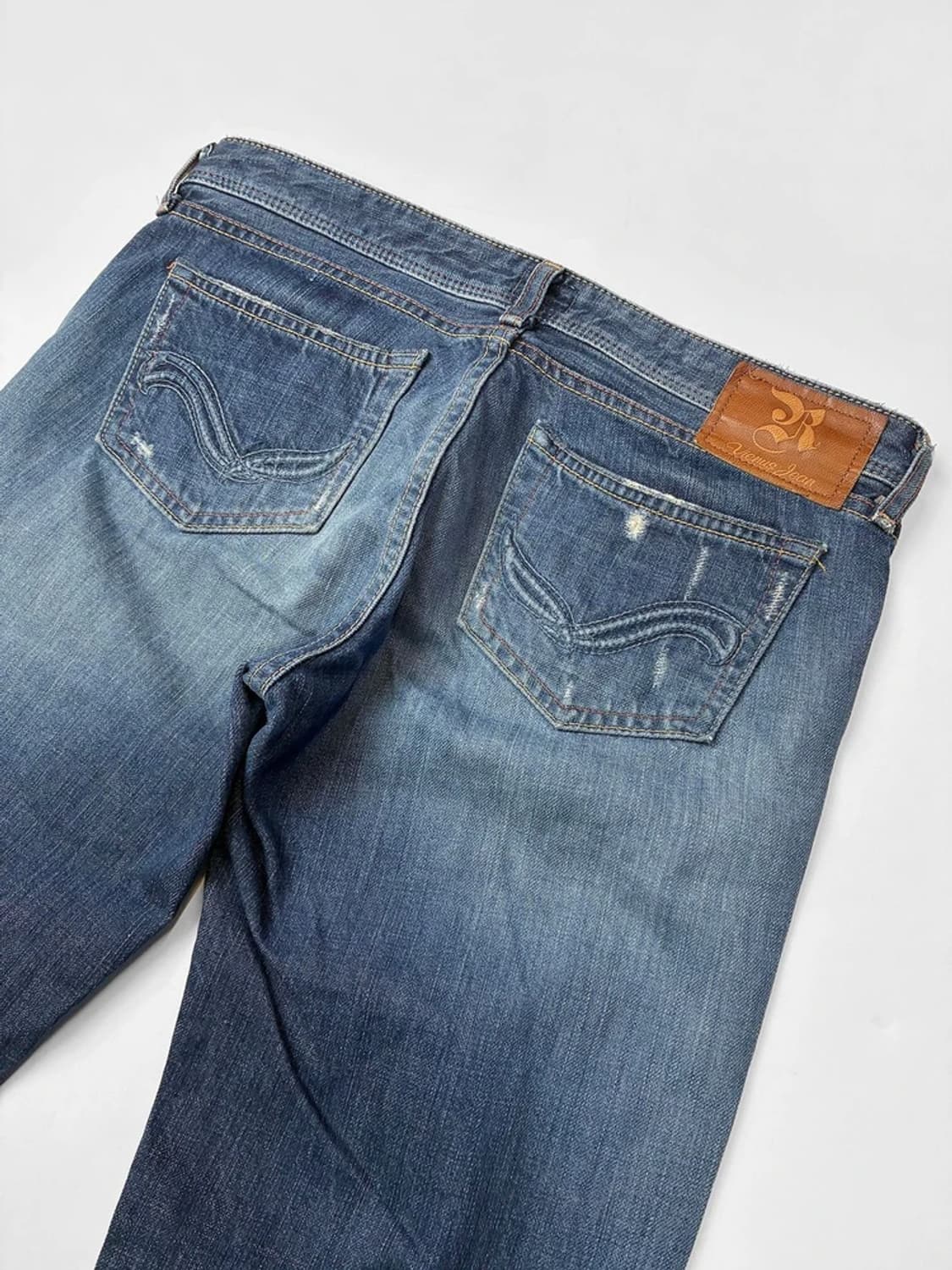 Something 00s 재팬 비너스 세미 데님 팬츠 PN5452 상품이미지5