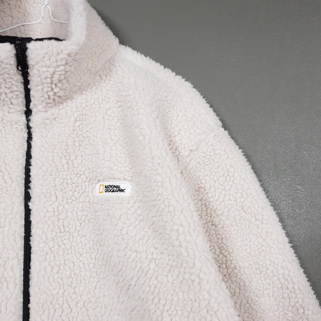 실측 XL) 내셔널지오그래픽 리버서블 양면 쉐르파 플리스 집업 자켓 상품이미지5