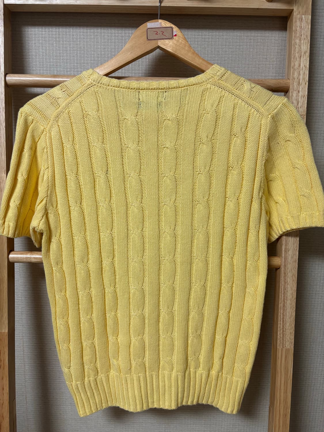 옐로우 폴로 반팔 니트💛 상품이미지7