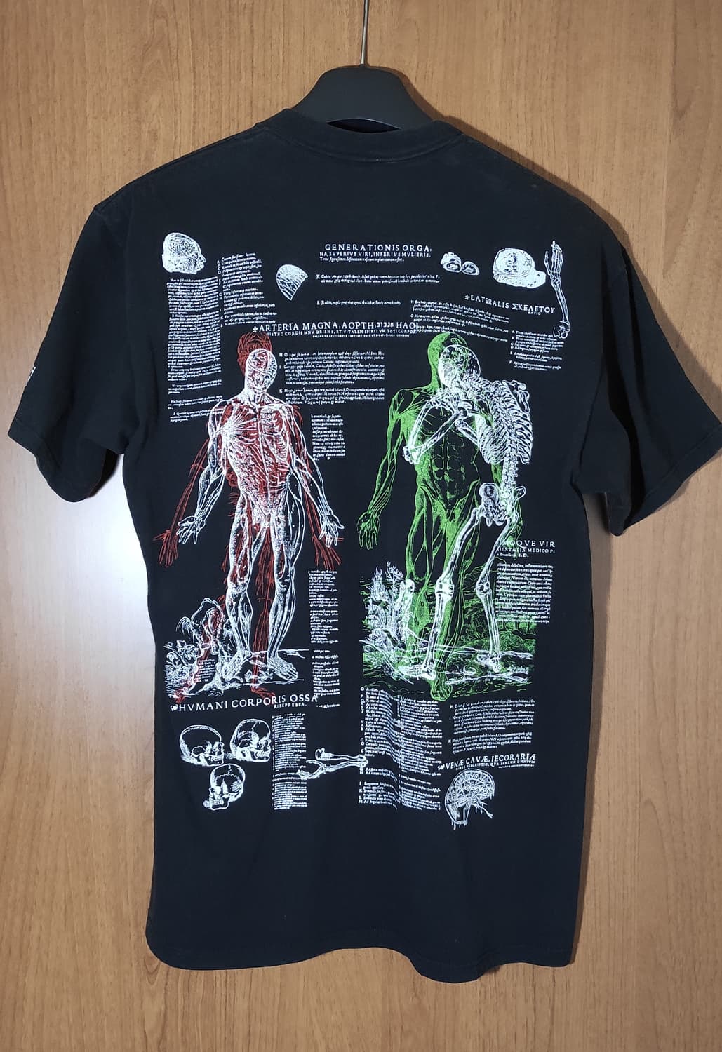 90s anatomy 해부도 티셔츠 상품이미지2