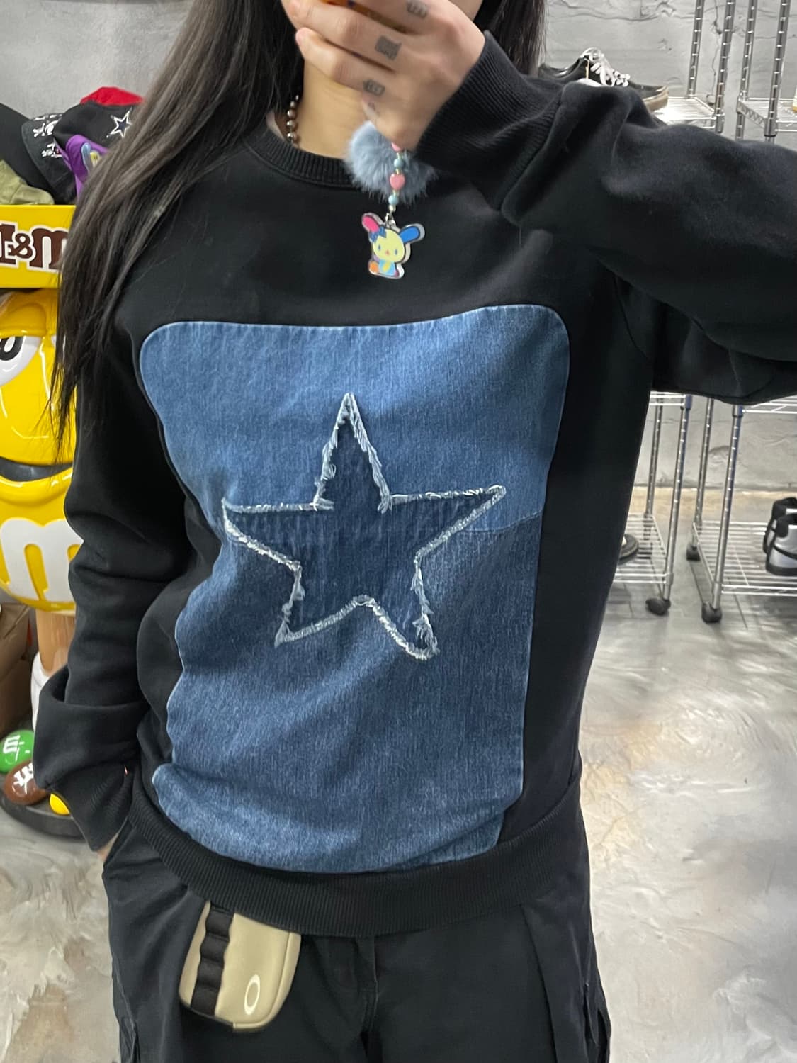 디젤 데님 스타 스웻셔츠 상품이미지8