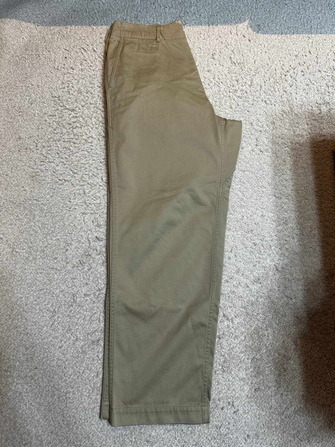 나나미카 와이드 치노 카키 32 상품이미지3