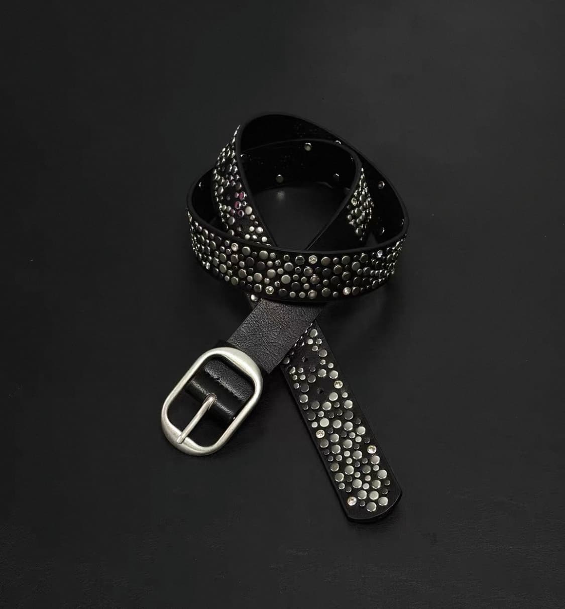 Black Rivet Punk Belt 상품이미지1