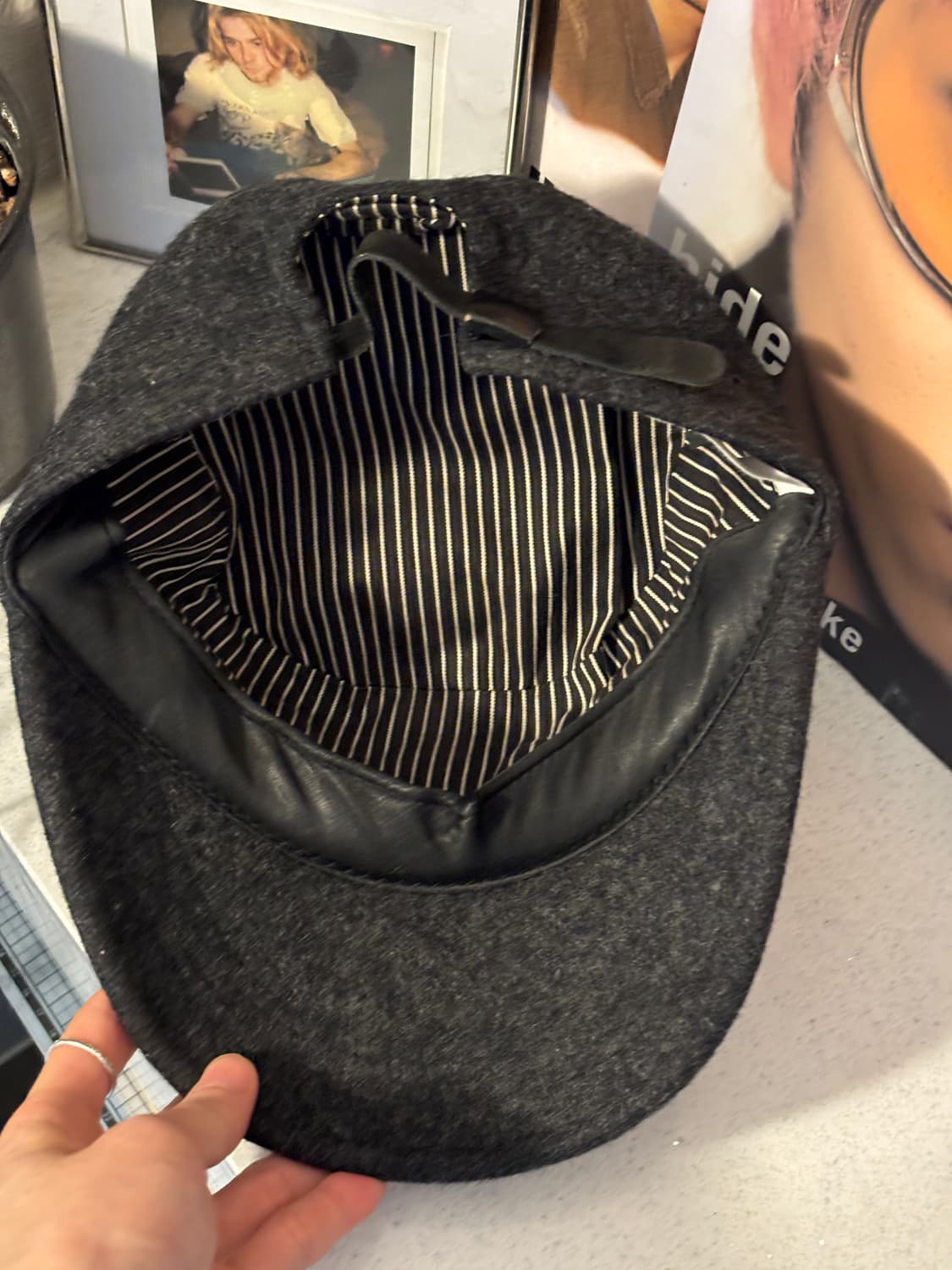 Ca4la 울 밀리터리 캡 상품이미지7