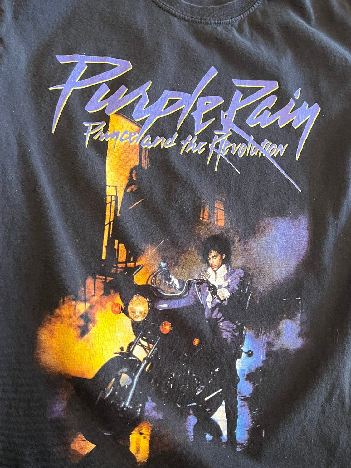 [M] 프린스 퍼플레인 밴드티 Prince Purple Rain 상품이미지2