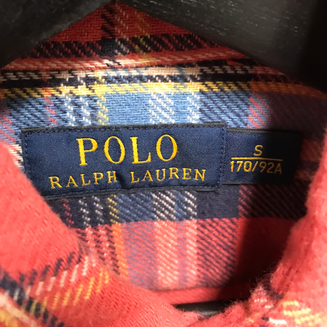 폴로 랄프로렌 체크 셔츠 S 상품이미지5