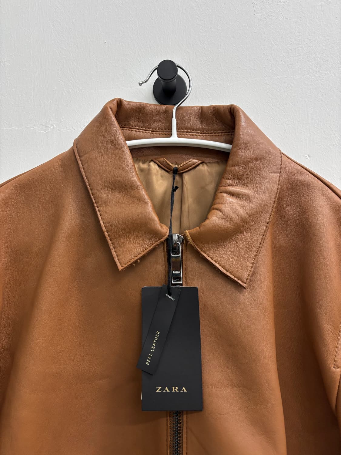 (새 상품) 자라 ZARA 리얼 레더 양가죽 자켓 상품이미지2