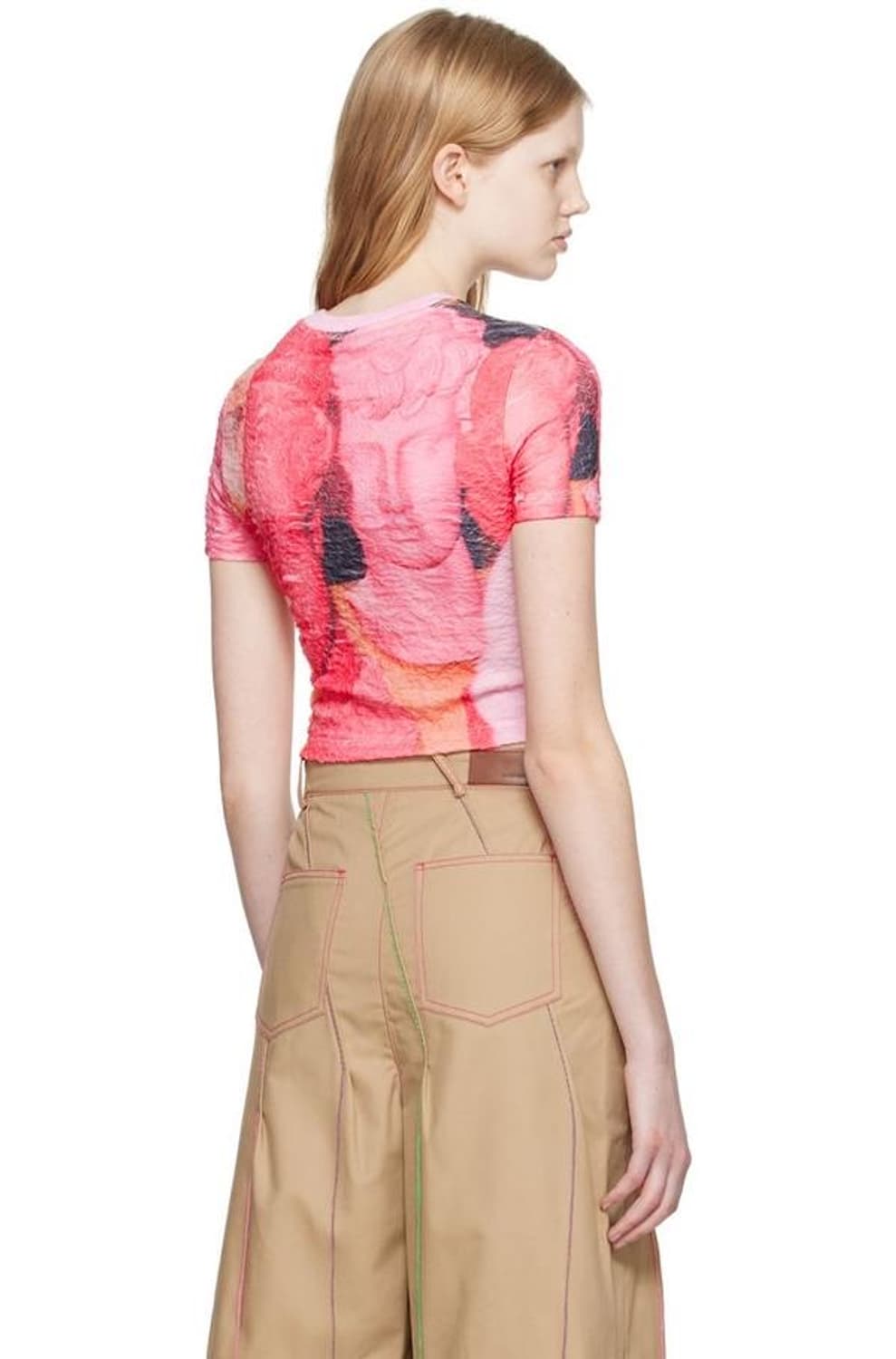 앤더슨벨 우먼 크링클 크롭 탑 상품이미지6