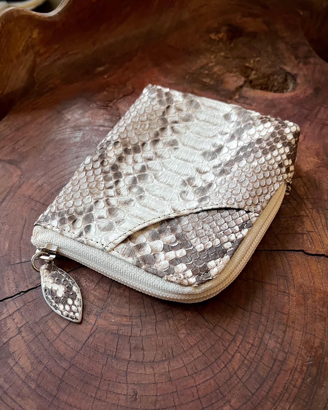 Western Hand Craft Real Python Wallet 상품이미지4