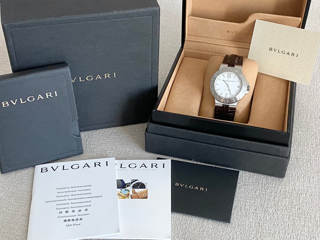 불가리 LCV38S 남성용 38mm 오토메틱 상품이미지2
