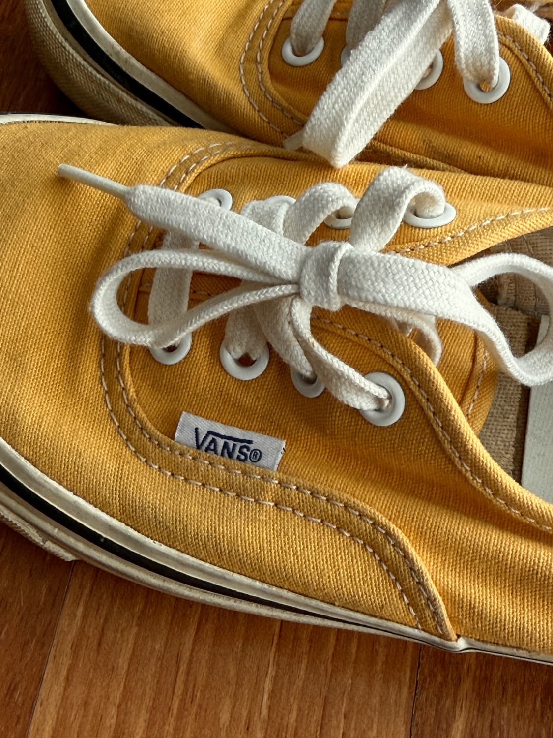 데드스탁 VANS 반스 어센틱 44 옐로우 230 상품이미지3