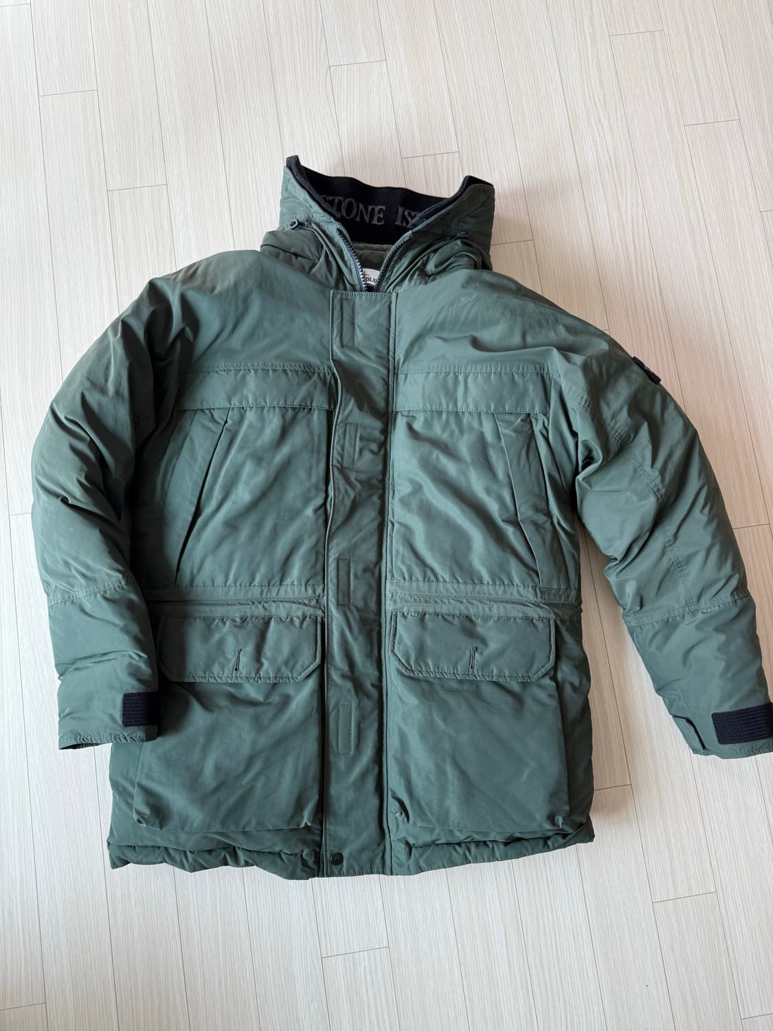 스톤아일랜드 마이크로 랩스 다운 파카 20fw 상품이미지1