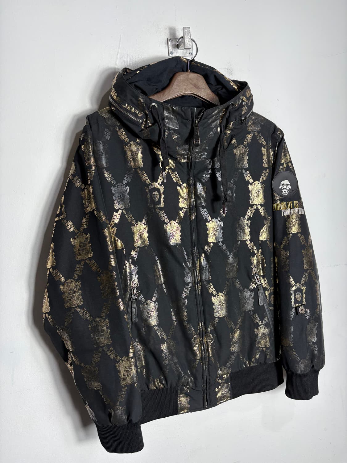 Fubu 후부 블랙 점퍼 상품이미지2