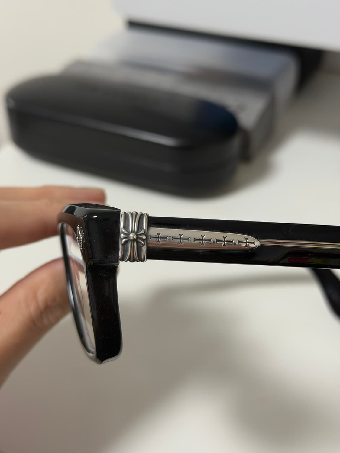 크롬하츠 pen15 안경 블랙 실버 상품이미지2