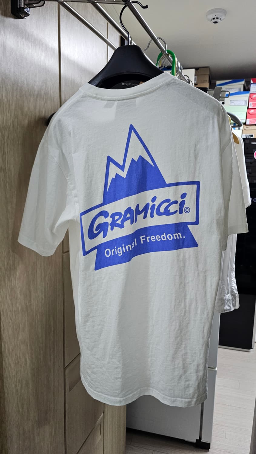 그라미치 피크 화이트 반팔티 M(95) 상품이미지5