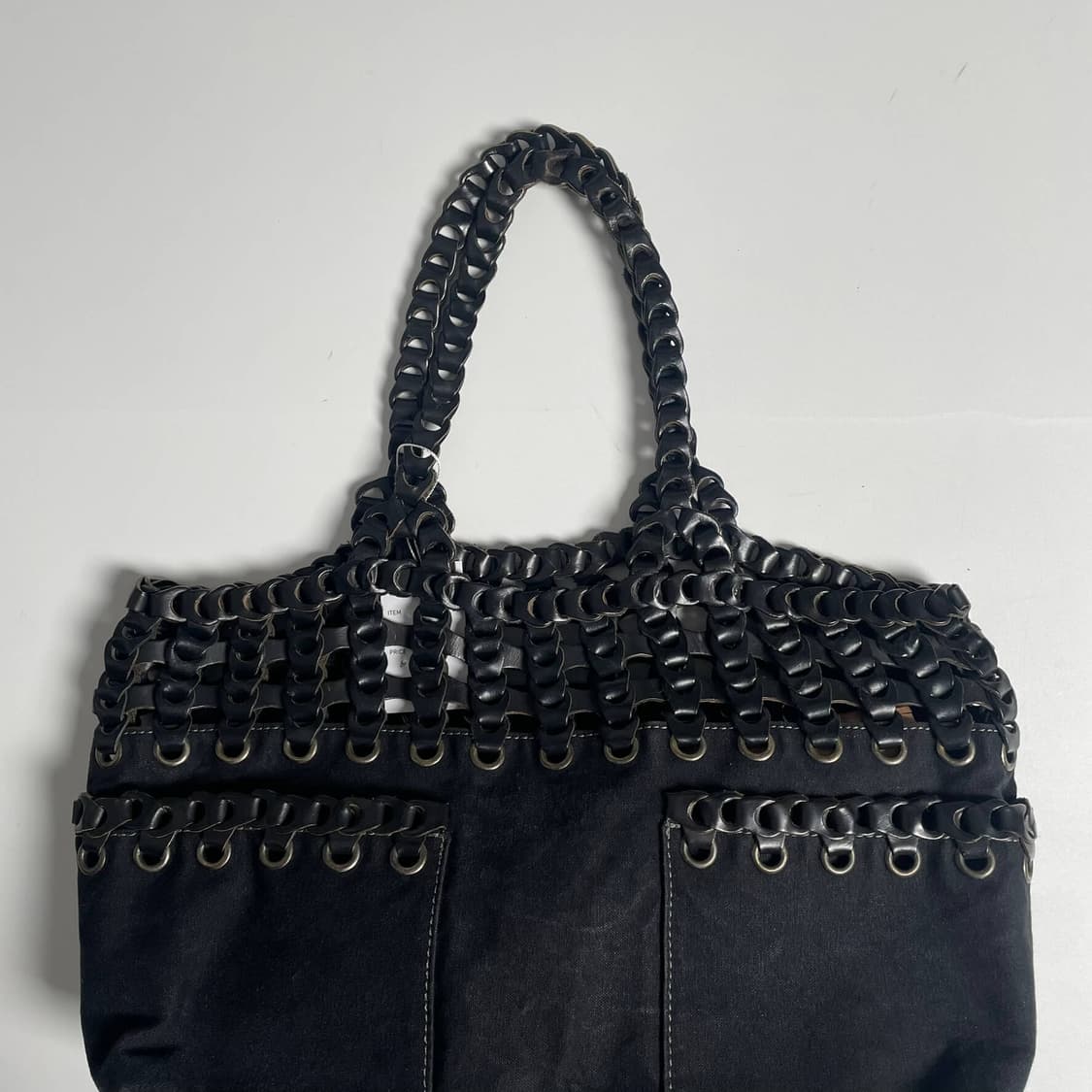 Bardot rose 레더 링 핸들백 상품이미지2