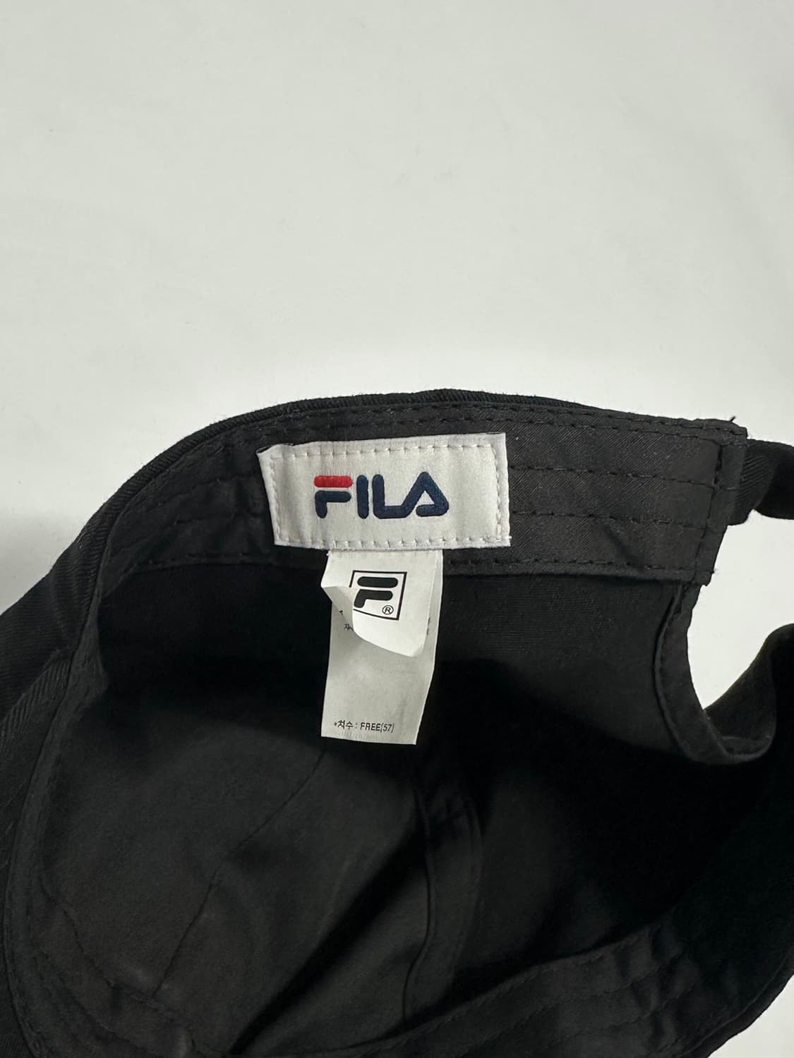 휠라 리니어 로고 볼캡 상품이미지5