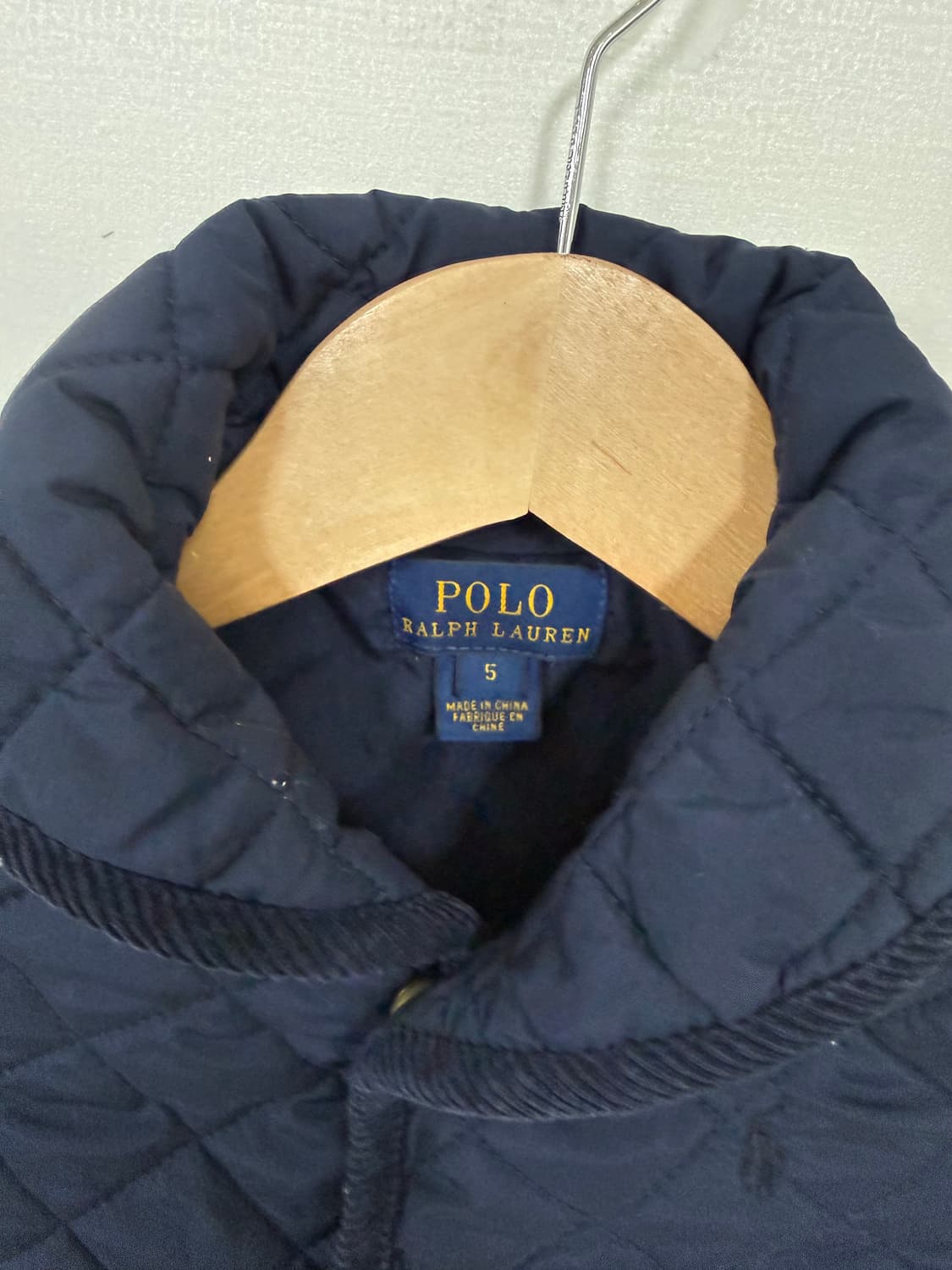 폴로키즈 누빔자켓 5Y 상품이미지2