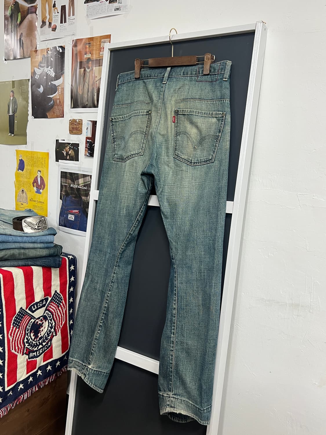 Levis 리바이스 엔지니어드 진스 나팔핏 부츠컷 데님 팬츠 상품이미지1