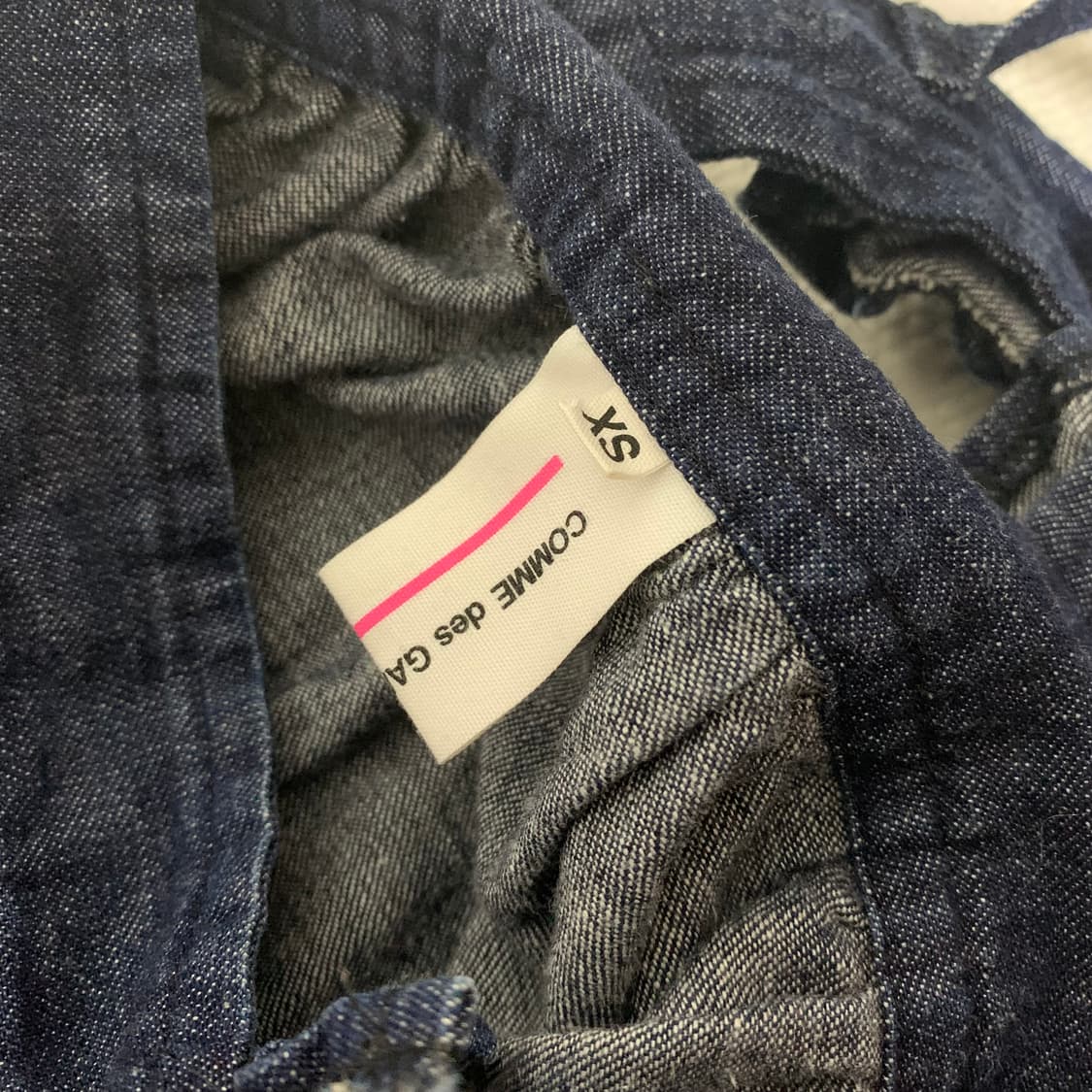 comme des garçons girl 데님 멜빵 원피스 상품이미지7