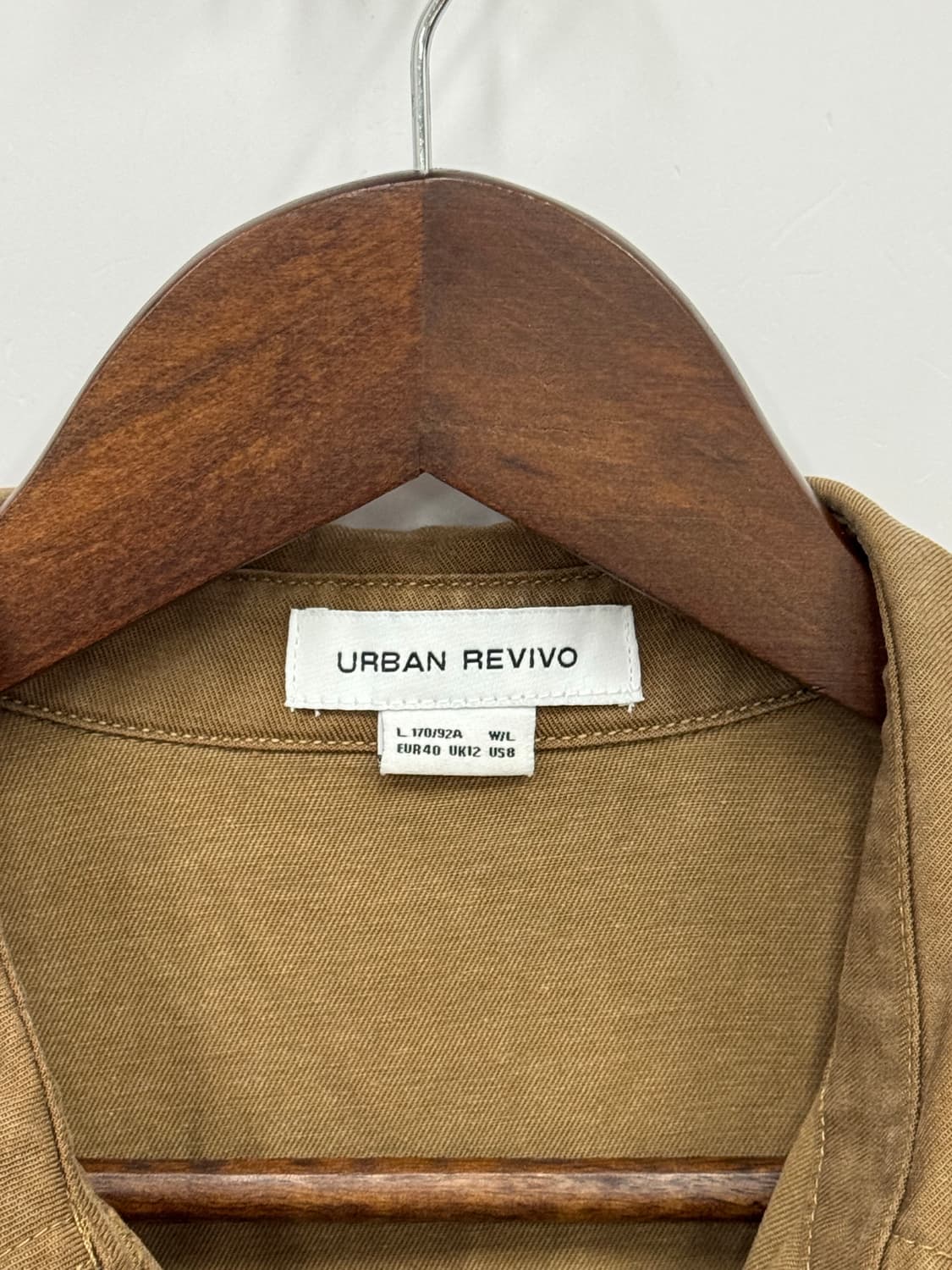 URBAN REVIVO 브라운 원피스 상품이미지3