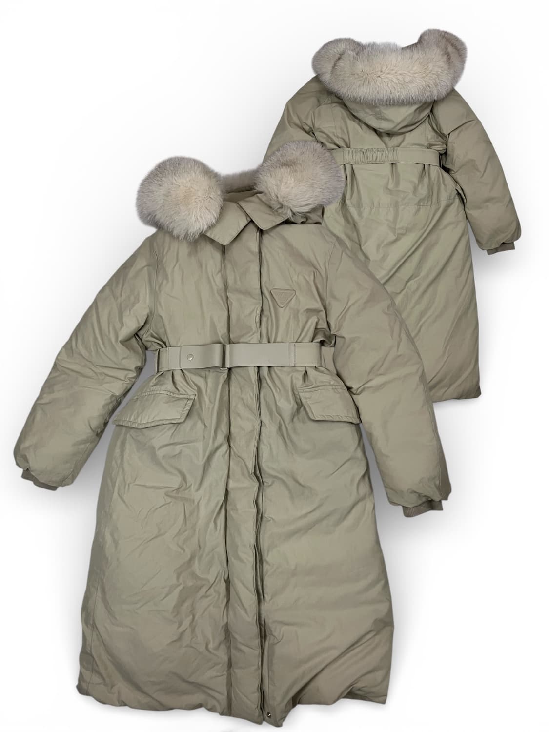 LíNN 에디션 폭스 퍼 롱 패딩 55 상품이미지2