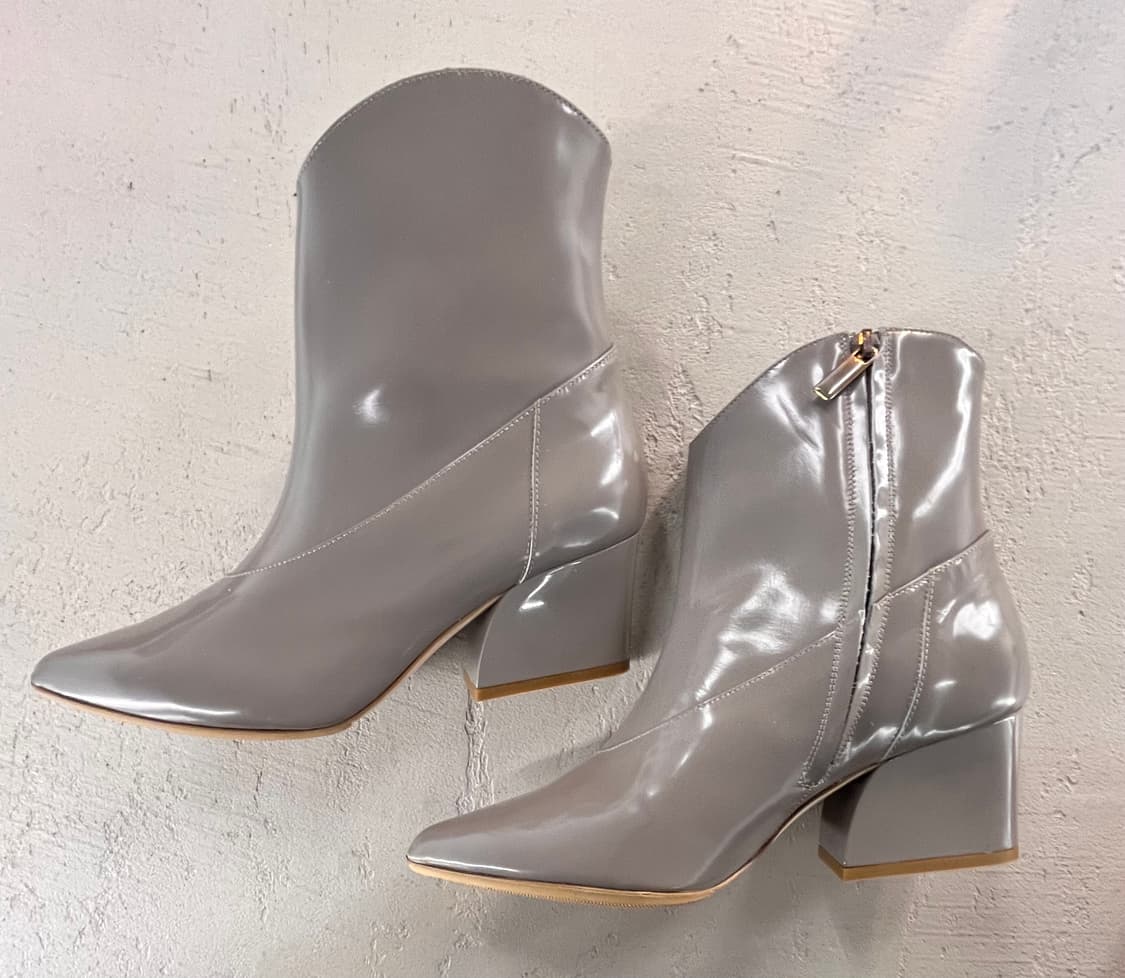 Tibi 그레이 앵클 부츠 37.5 상품이미지4