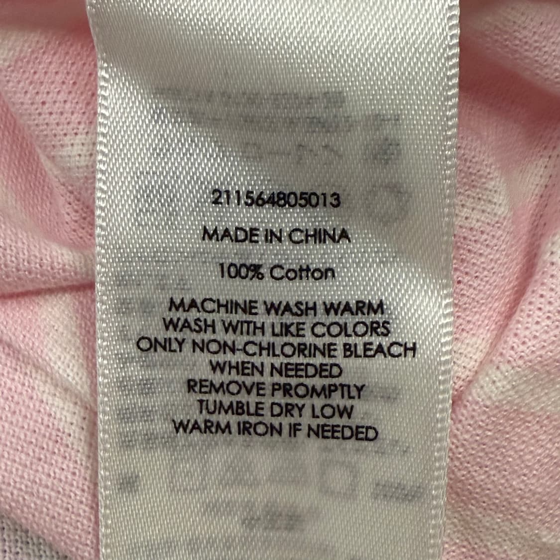 [정품/XS] 폴로 랄프로렌 스트라이프 셔츠 핑크 b15 상품이미지6