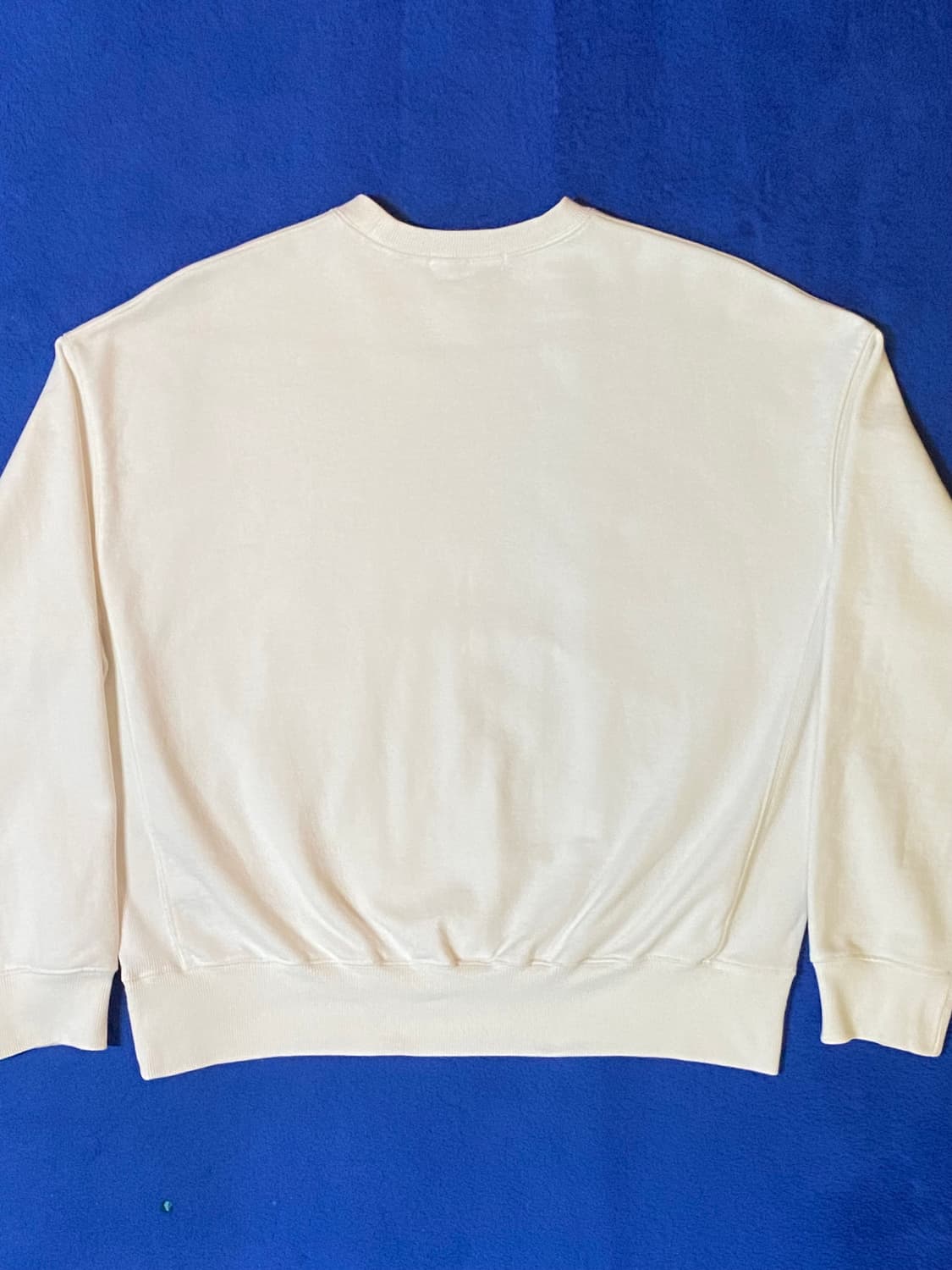 MardiMecredi 마르디메크르디 맨투맨 아이보리+블루 상품이미지6