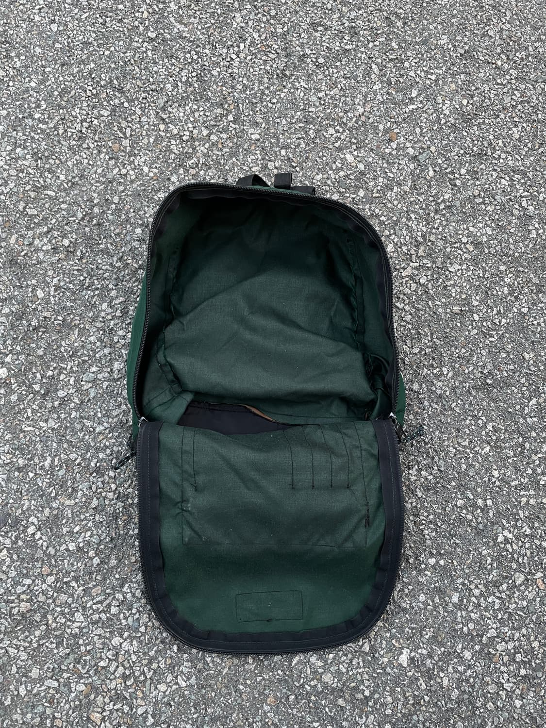 90s Eastpak Leater Bottom Backapack 상품이미지7