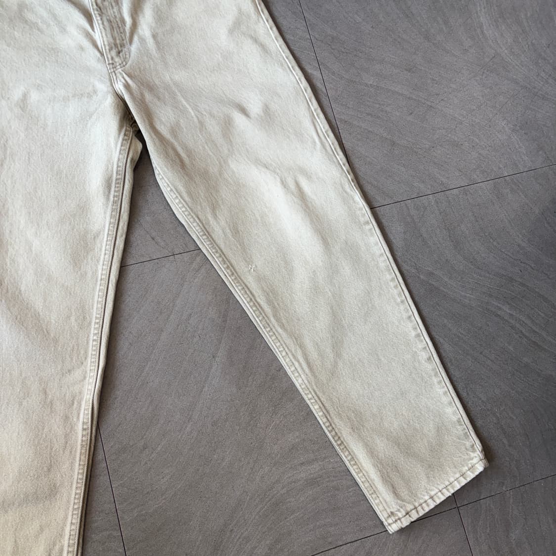 90s Levis 550 orange tap denim pants  상품이미지3