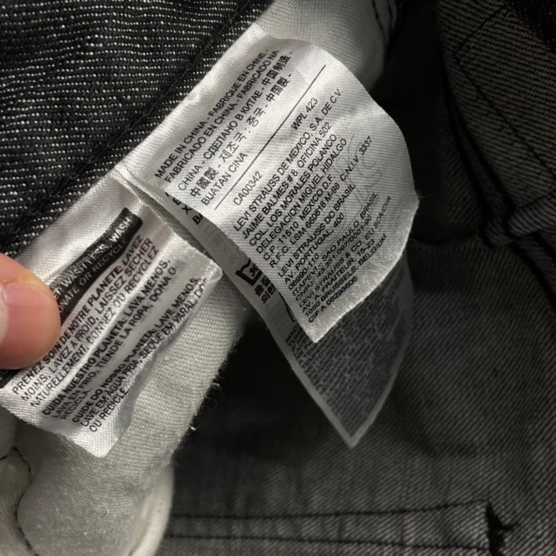 32 리바이스 511 청바지 상품이미지3