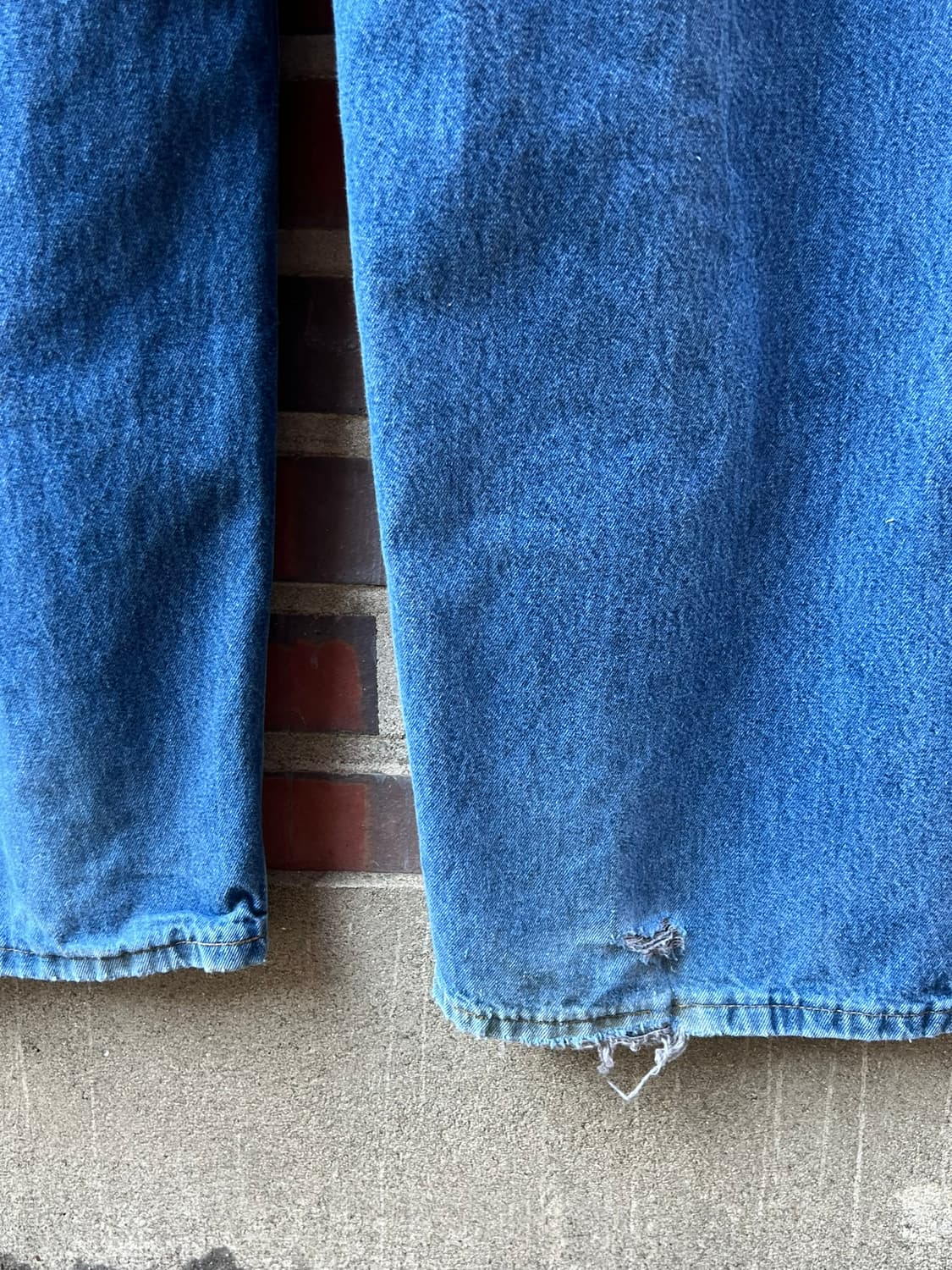 10's [36x30] 칼하트 더블니 데님 워크팬츠 미제 원단 상품이미지10