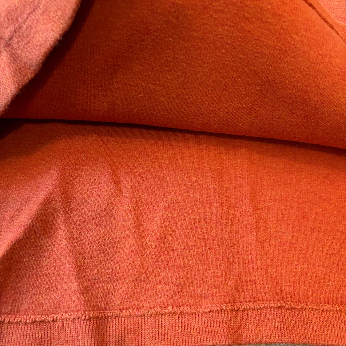 폴로 정품 오렌지 반집업 니트 상품이미지6