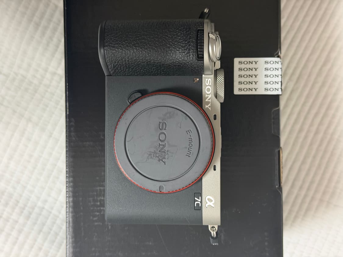 (급처)소니 A7C2 실버 바디 풀박스 상품이미지4