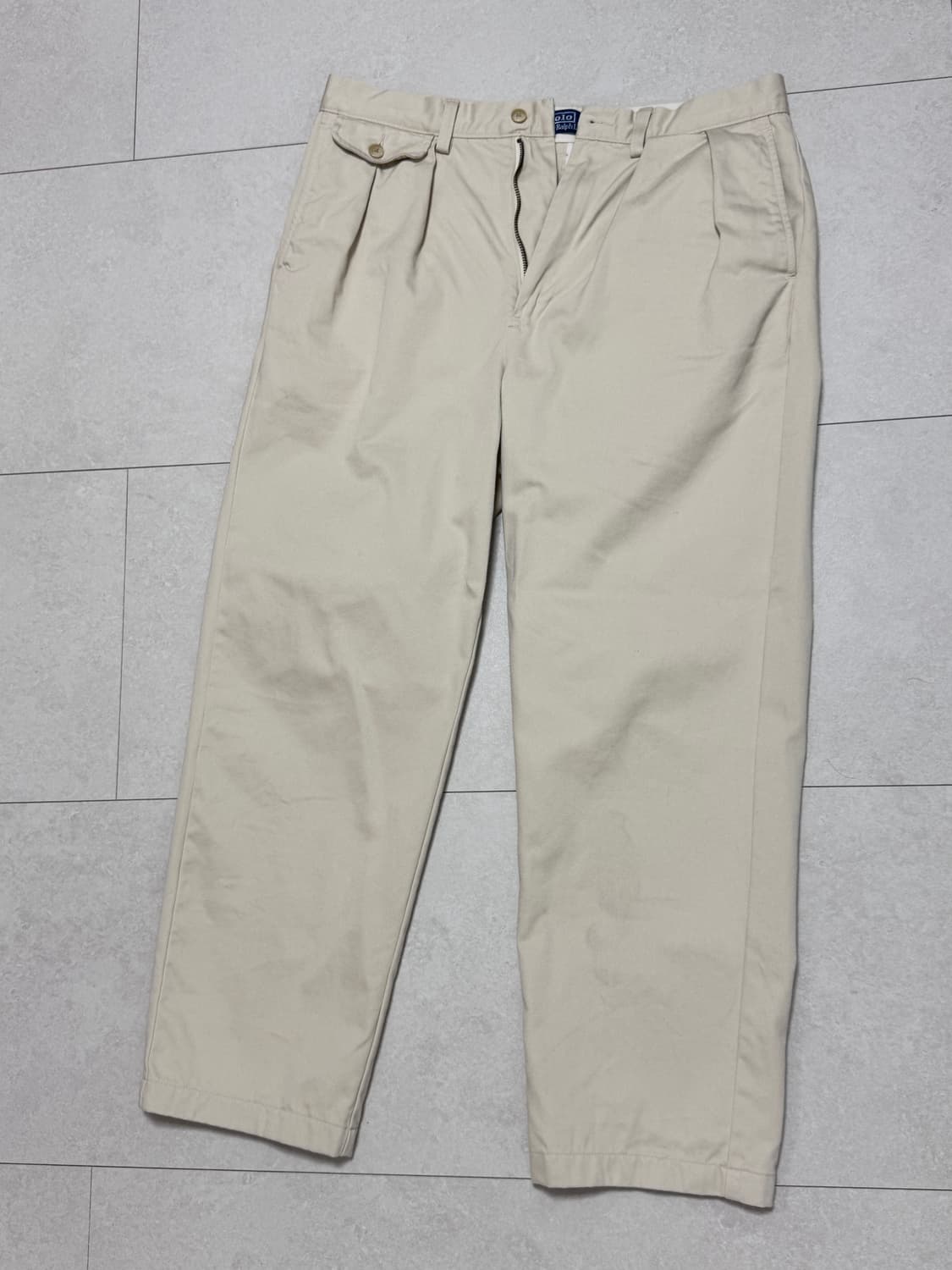 폴로 휘츠먼 릴랙스핏 치노팬츠 크림색 팝니다 상품이미지2
