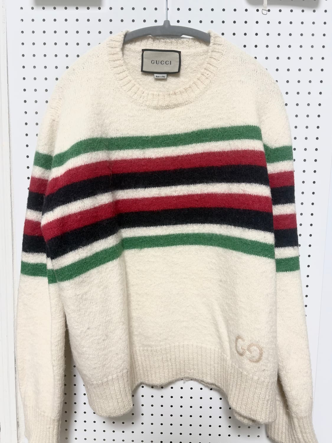 구찌 스트라이프 니트 스웨터 상품이미지1