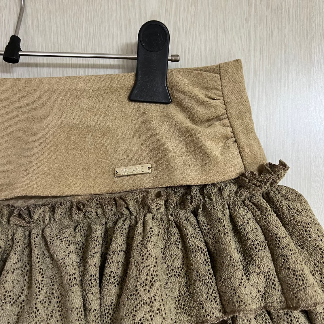 미케네 스웨이드 캉캉 스커트 상품이미지3