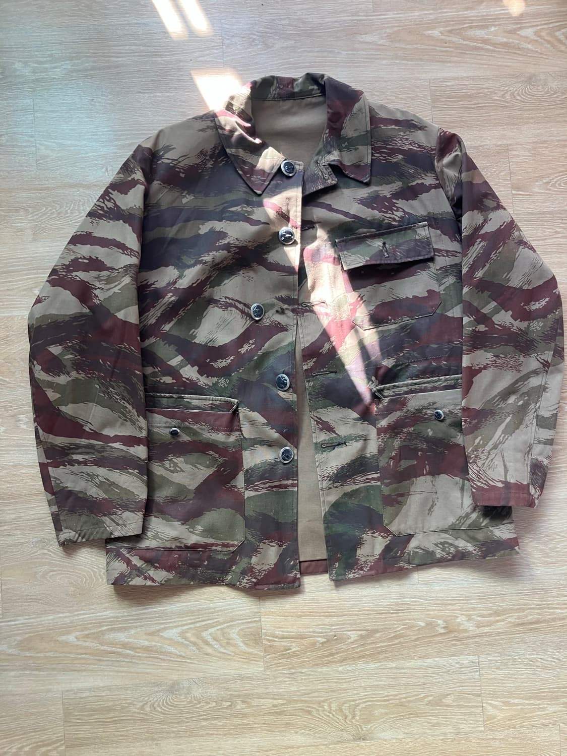 50s 프렌치 워크자켓 헌팅자켓 데드스탁 상품이미지1