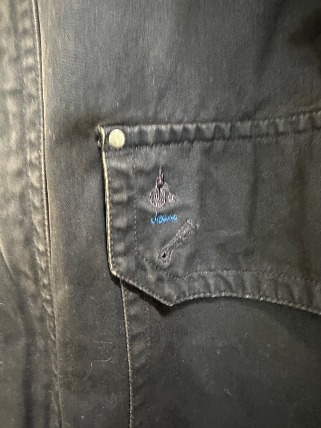 빈티지 빈폴 진스 야상 점퍼 105 상품이미지4