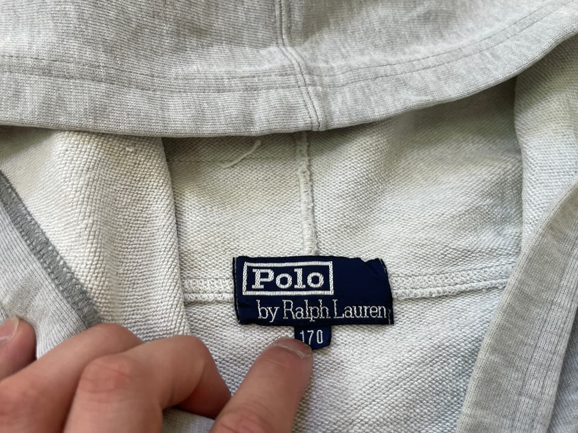 폴로랄프로렌 그레이 후드집업  상품이미지5